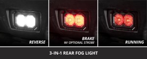 Subaru Impreza 4th Brake Light Kit - Rear - Diode Dynamics - C2R with F1-style flash pattern - Red - `12-`17